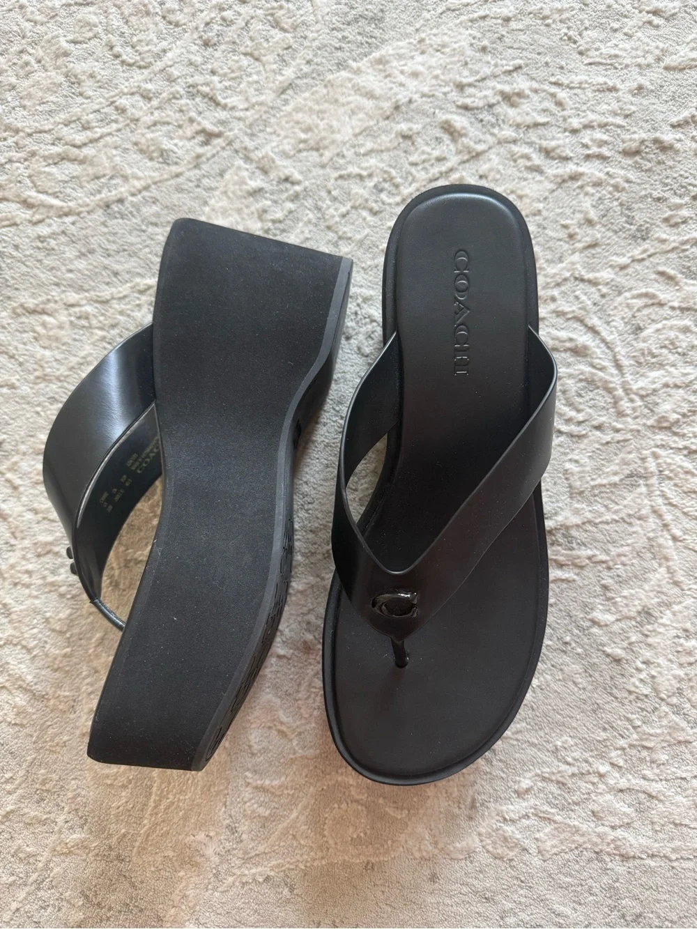 Coach Platform Sandals!